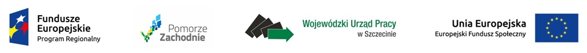 logo Fundusze Europejskie, Pomorze Zachodnie, WUP, UE