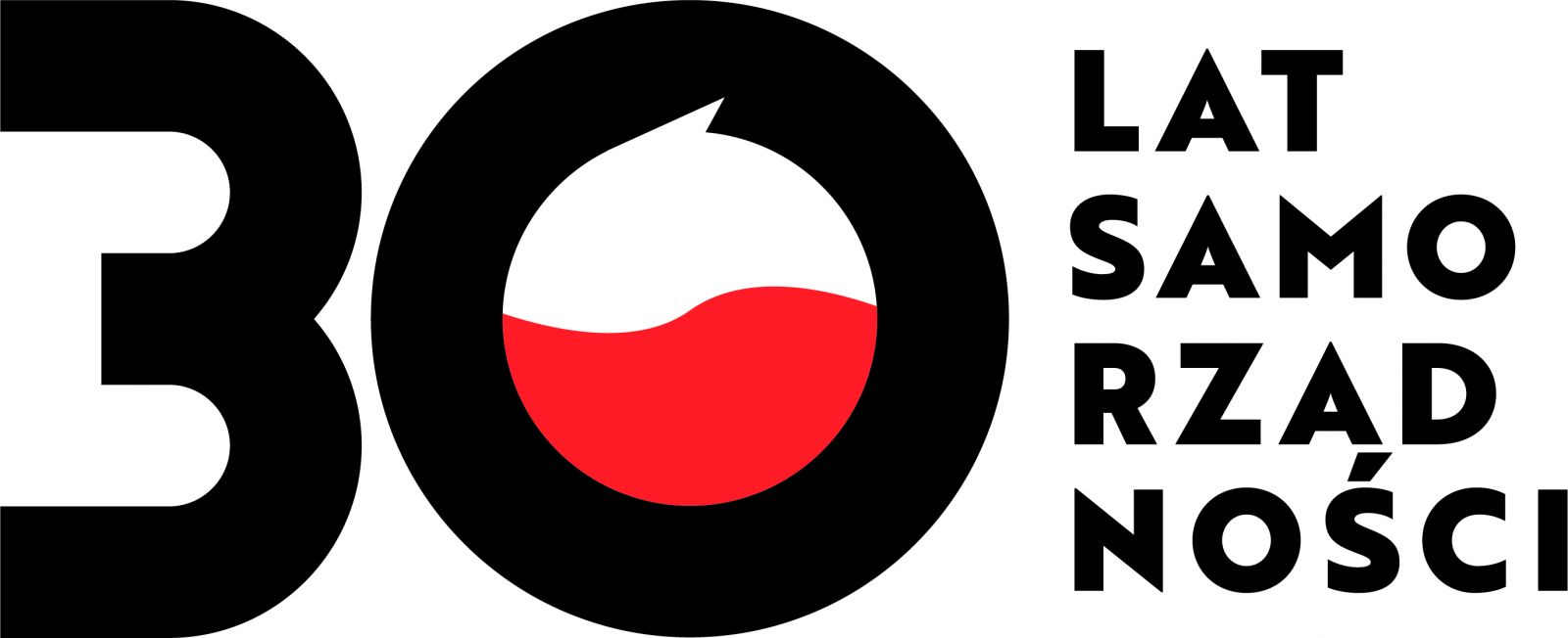 Logo 30 lat samorządności