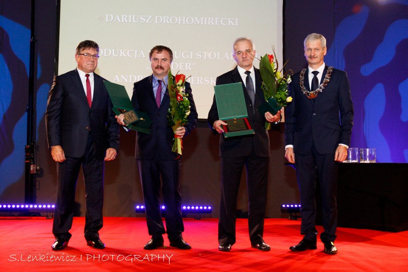 Od lewej: Jan Kuśmierkowski, Dariusz Drohomirecki, Andrzej Świderski, Piotr Downar