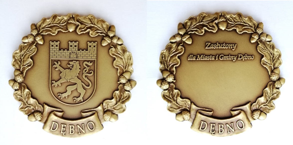Medal zasłużony dla miasta i gminy Dębno 