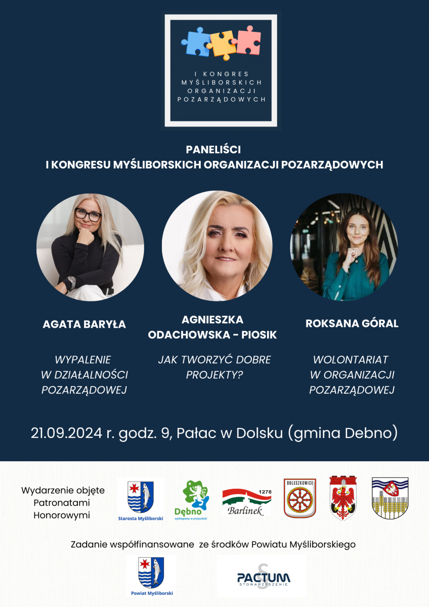 grafika ze zdjęciami panelistów. Pełny opis w treści