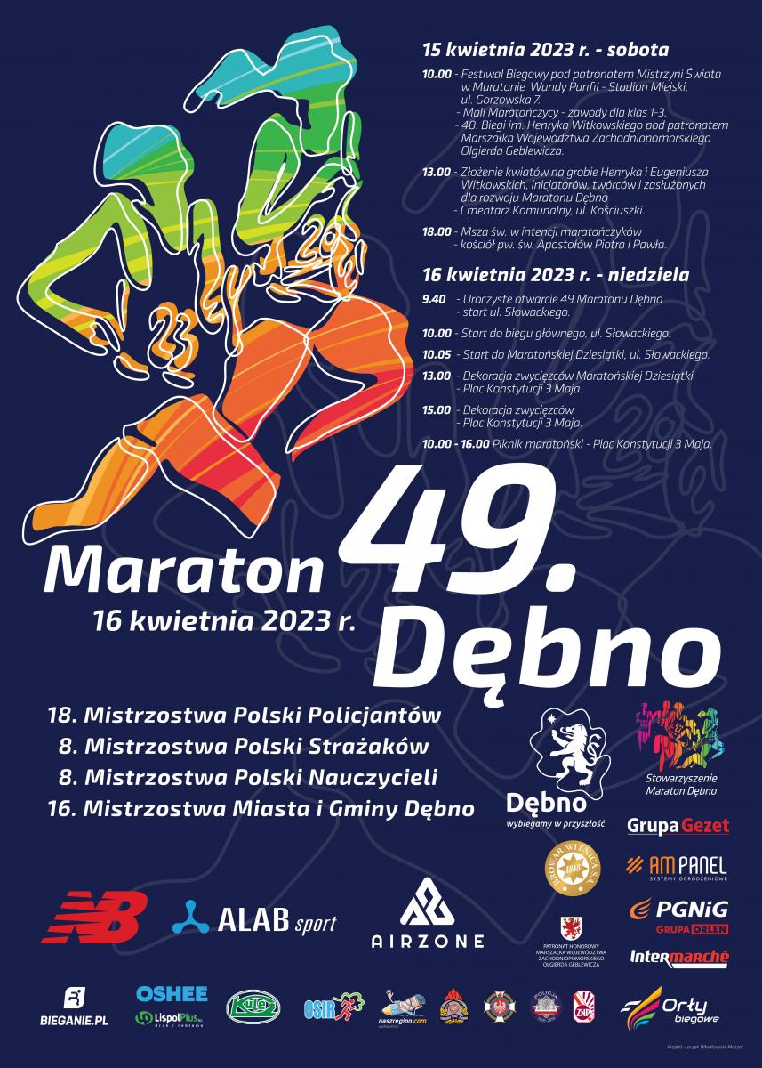 Powiększ plakat Maraton Dębno 