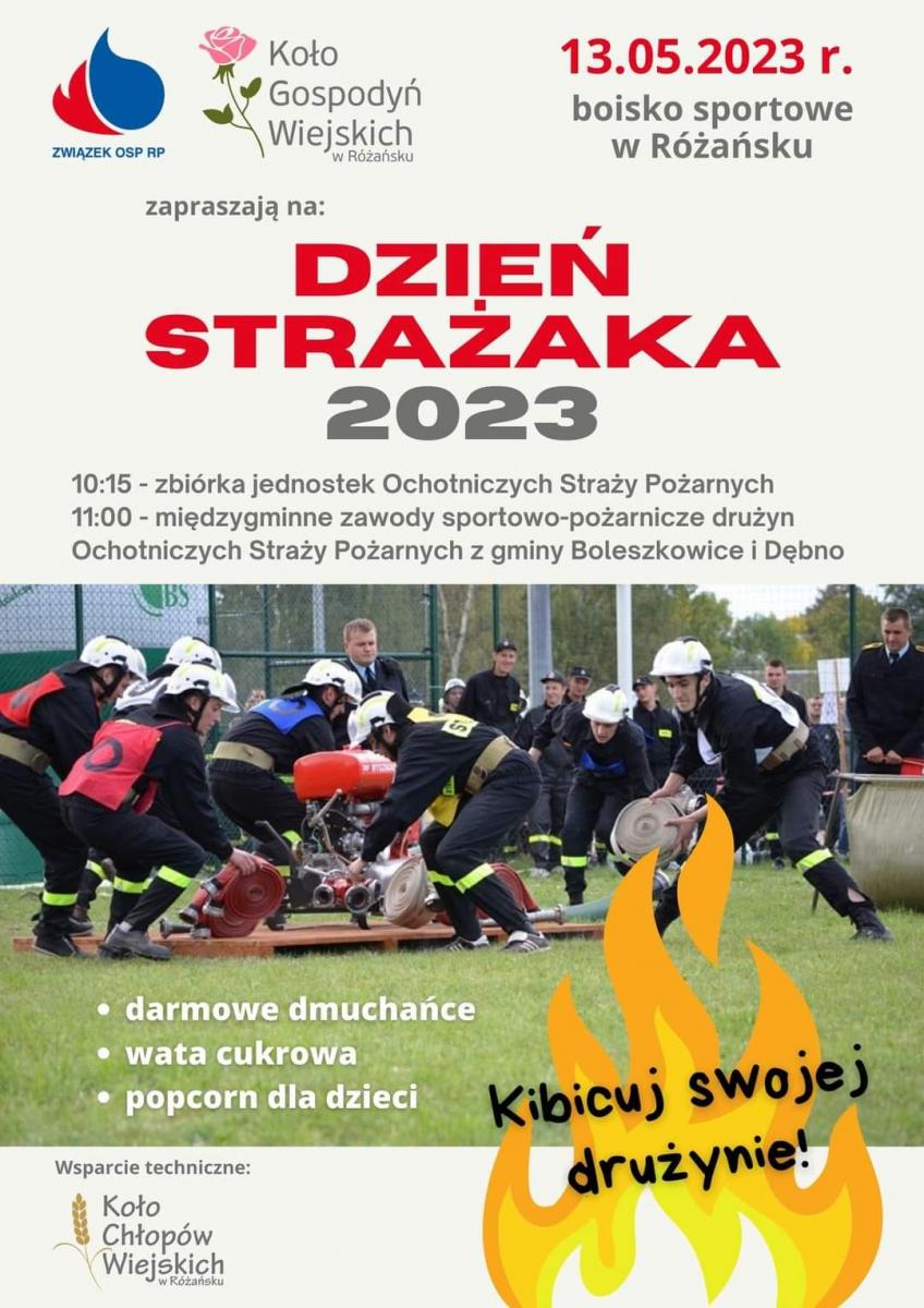 W Różańsku odbędą się zawody sportowe – pożarnicze jednostek OSP