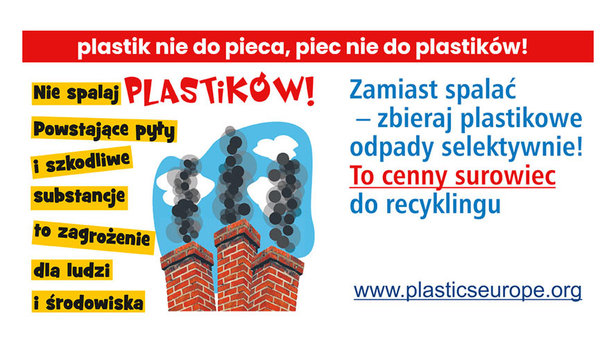 Kolejna edycja kampanii „Plastik nie do pieca, piec nie do plastików”