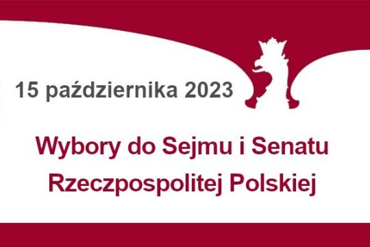 Informacja Komisarza Wyborczego w Szczecinie II z dnia 12 września 2023 r.