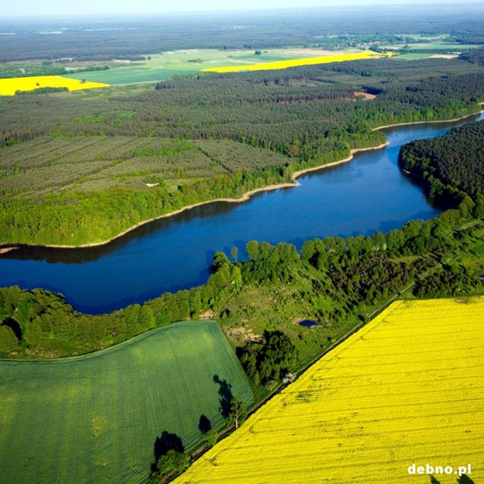 Jezioro Promień, niedaleko Warnic